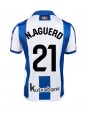 Real Sociedad Nayef Aguerd #21 Domácí Dres 2024-25 Krátký Rukáv